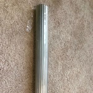 Designer drapery pole